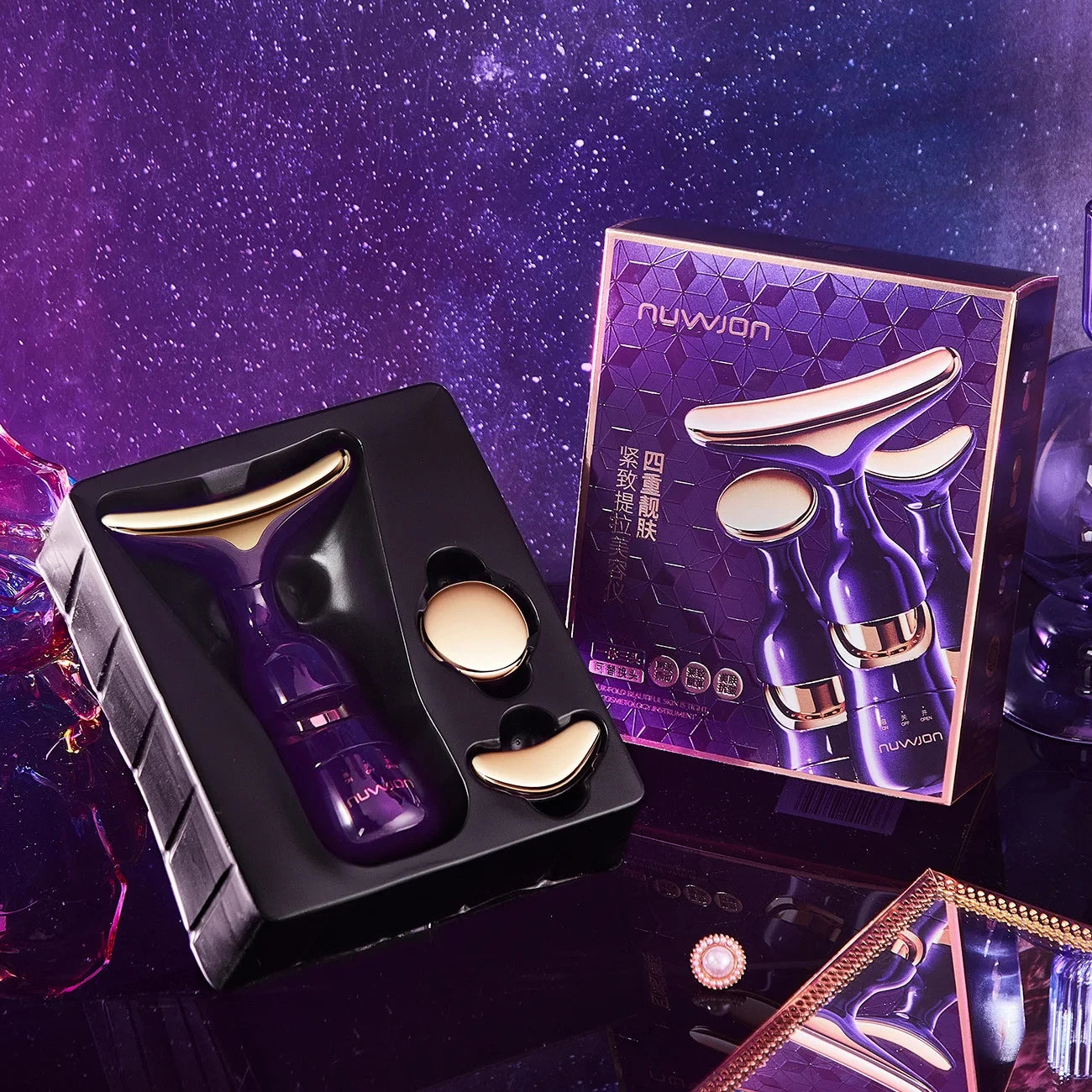 LumiLift™: 3-in-1 Facial Lifting Massager 💆♀️🌸✨