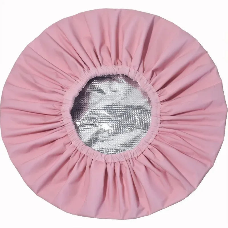 SatinBloom™: Double-Layer Sleep Bonnet 🌙💖✨
