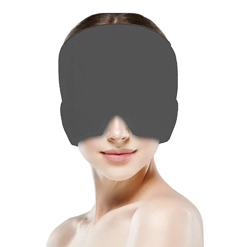 CalmiCloud™: Hot & Cold Migraine Relief Cap ❄️💆♀️💖