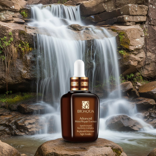 Bioaqua Advanced Moist Repair Essence bottle on a white background