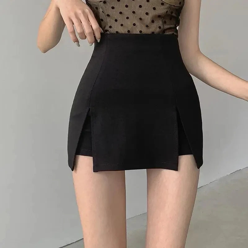 ChicSplit™: High-Waist Mini Skirt 💕👠✨