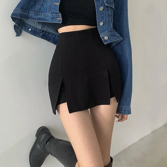 ChicSplit™: High-Waist Mini Skirt 💕👠✨