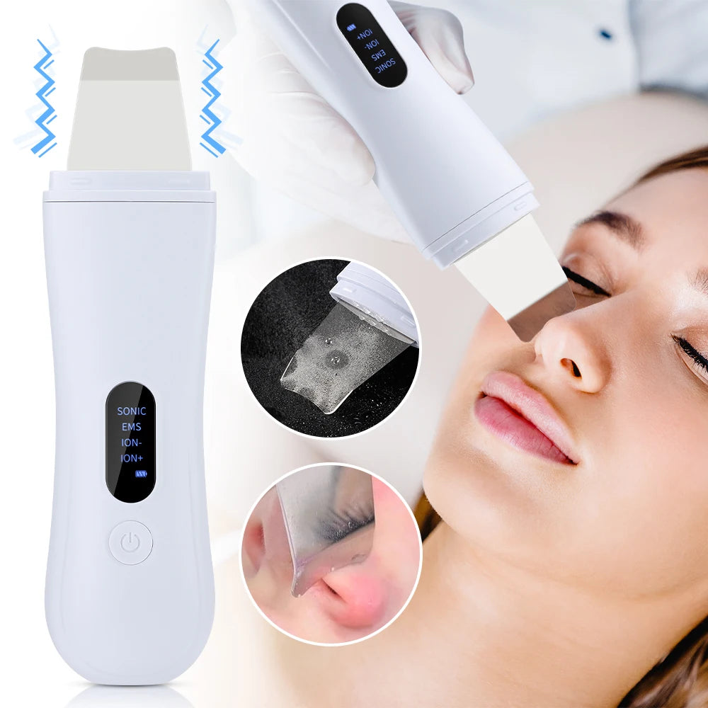 GlowSonic™: Ultrasonic Facial Skin Scrubber 💆‍♀️🌸✨