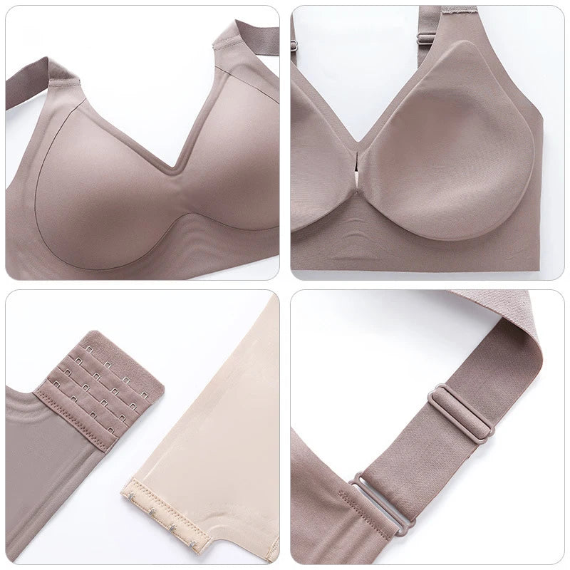 CurveMuse™: Seamless Push-Up Wireless Bralette 💖👙✨