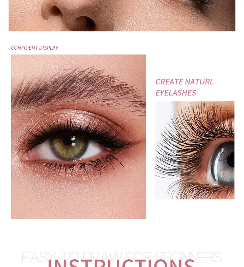 LashLure™: Silk Fiber Lengthening & Volumizing Mascara 💖👁️✨
