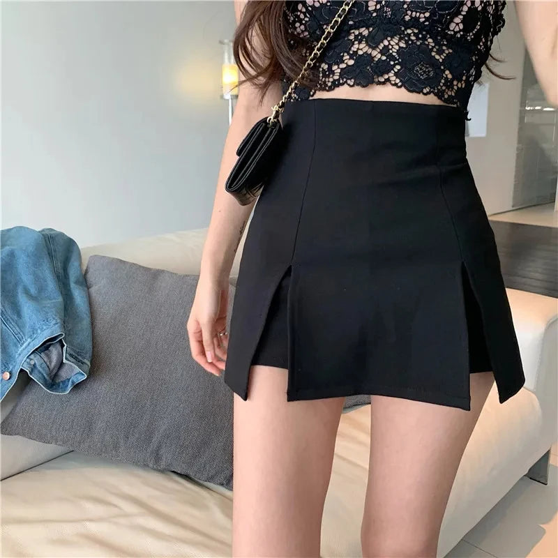 ChicSplit™: High-Waist Mini Skirt 💕👠✨