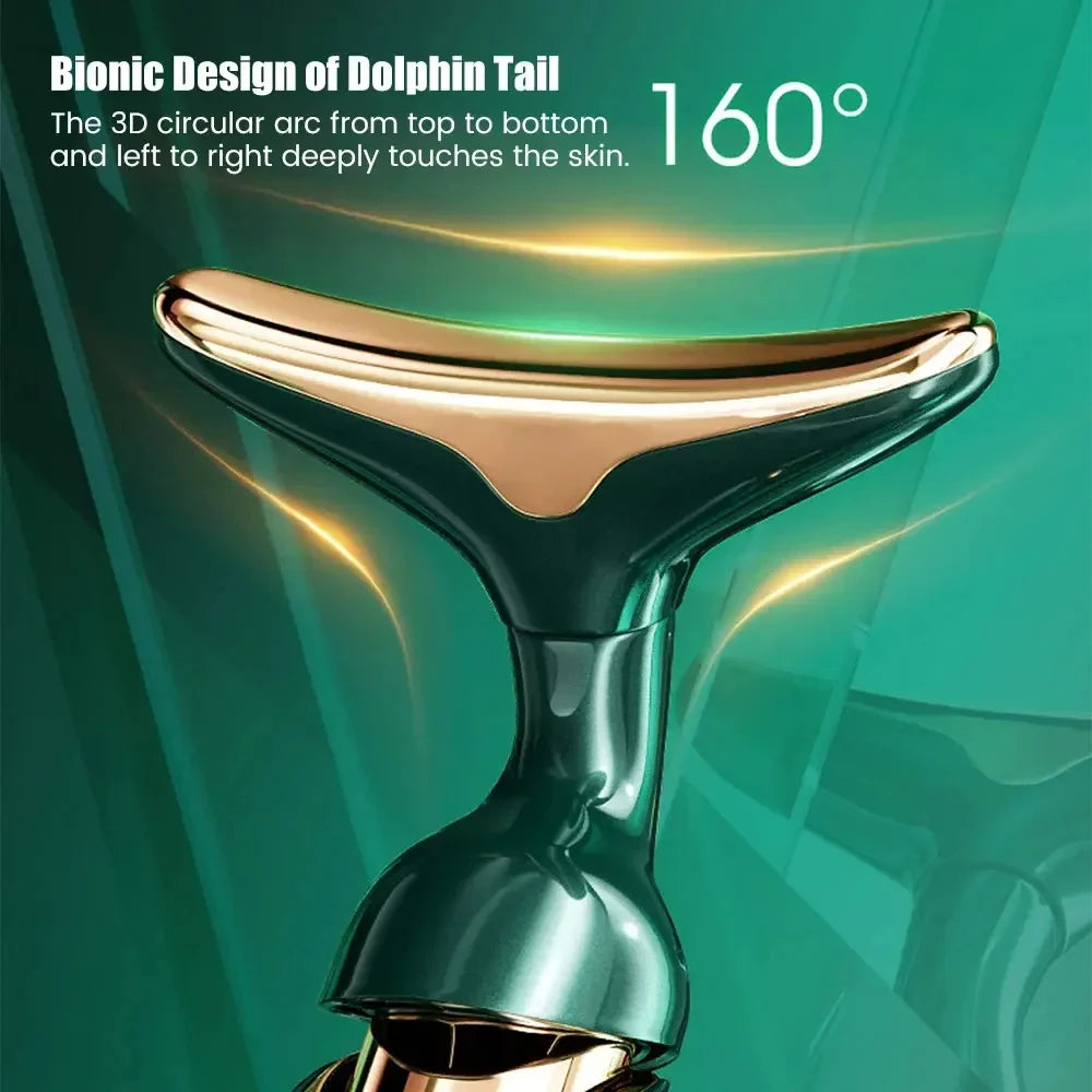 LumiLift™: 3-in-1 Facial Lifting Massager 💆‍♀️🌸✨