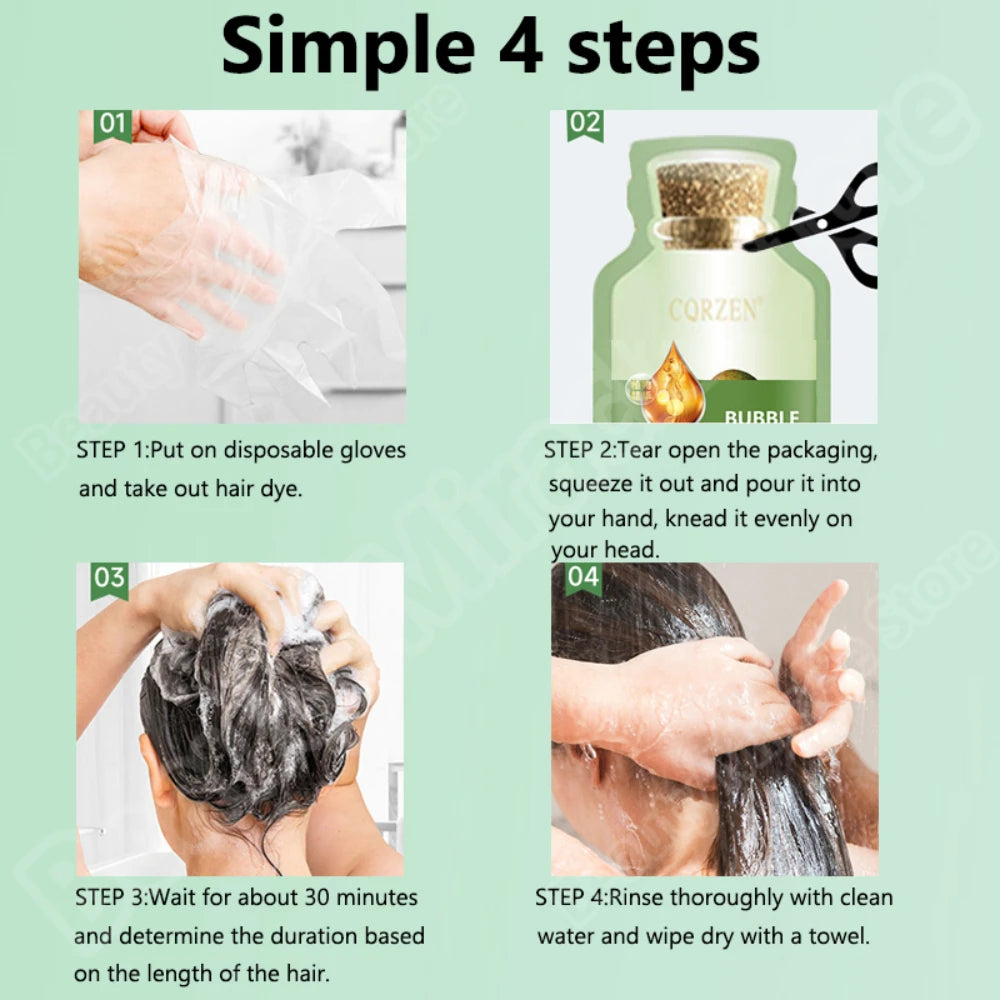 HerbaTint™: 5-Minute Natural Hair Dye 🌿💆‍♀️✨