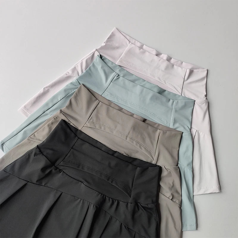 GlamServe™: High-Waist Sports Skirt 🎾💃🌸