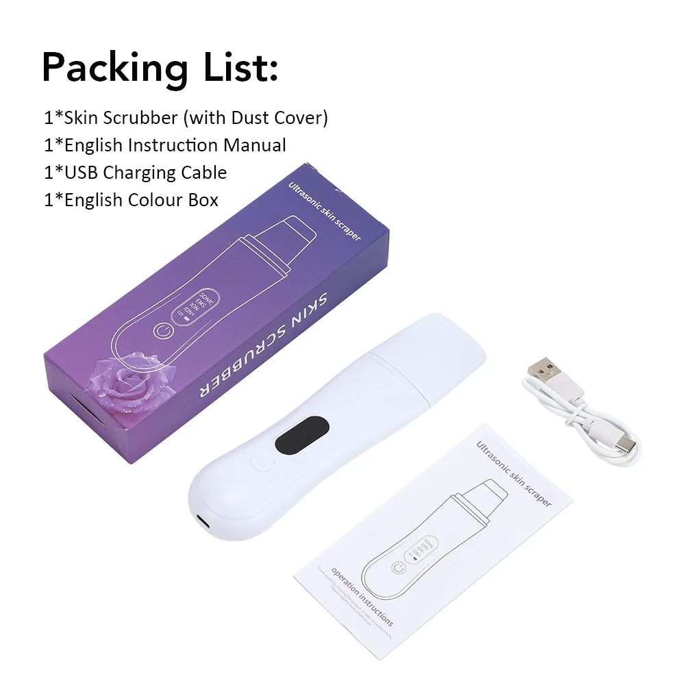GlowSonic™: Ultrasonic Facial Skin Scrubber 💆‍♀️🌸✨