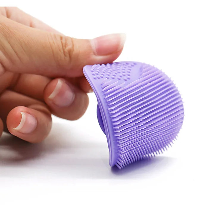 PurePetal™: Silicone Face & Bath Brush 🌸🫧✨