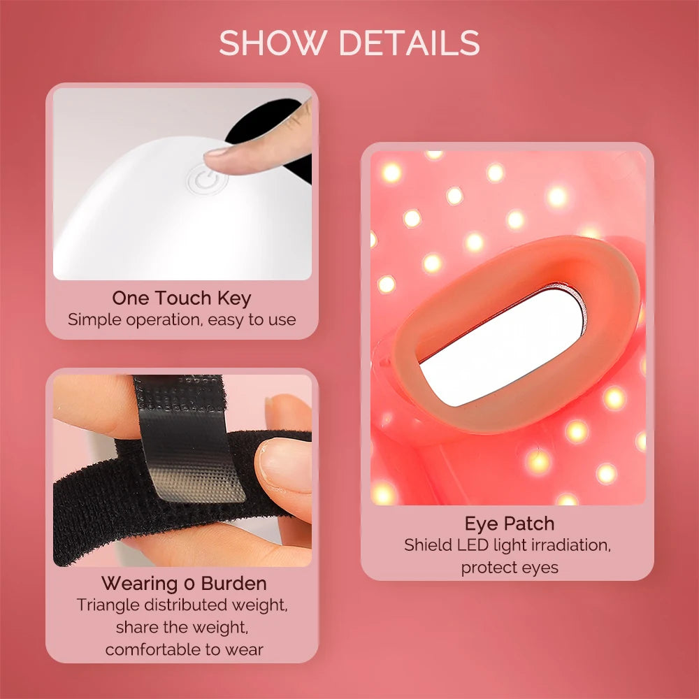 LumiGlow™: 7-Color LED Beauty Mask 💆‍♀️✨🌸