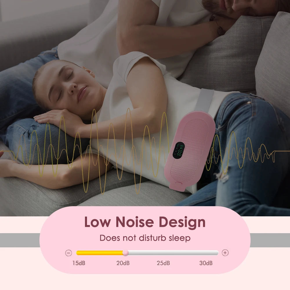 WarmLush™: Heated Menstrual Relief Belt 💖🌸🔥