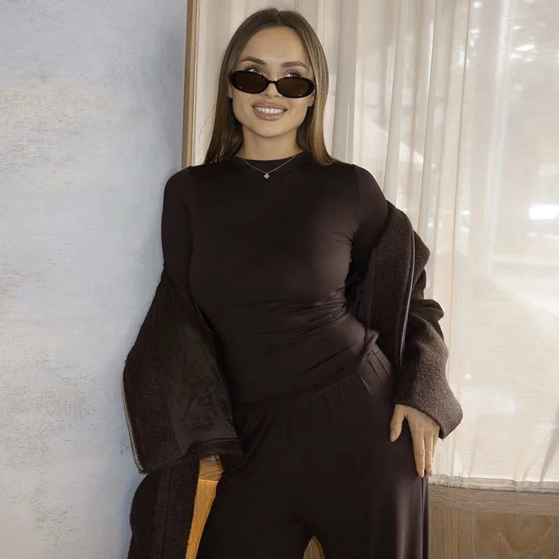ViviChic™: High-Waist Pants Suit 💃🌷💖