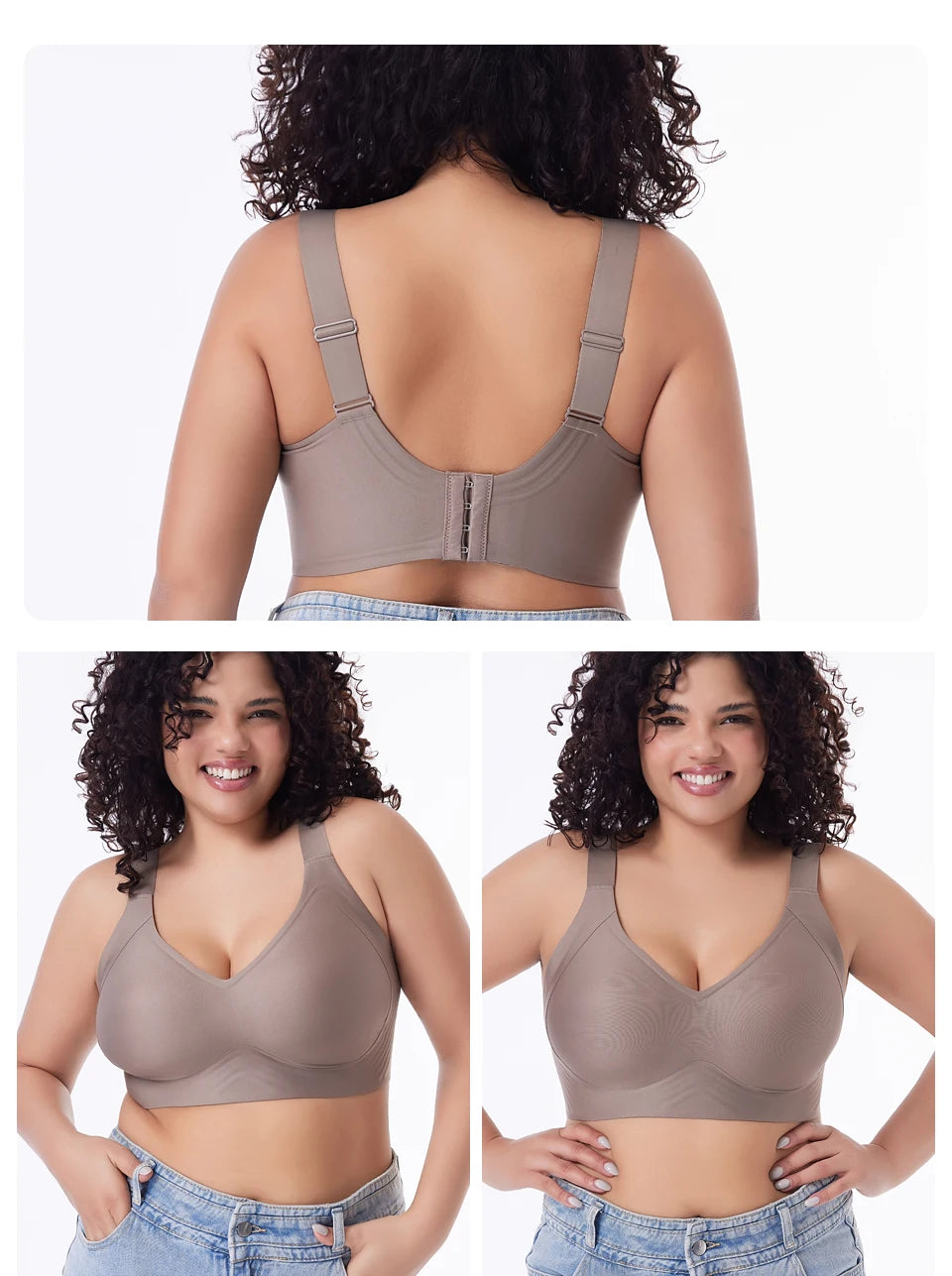 CurveMuse™: Seamless Push-Up Wireless Bralette 💖👙✨