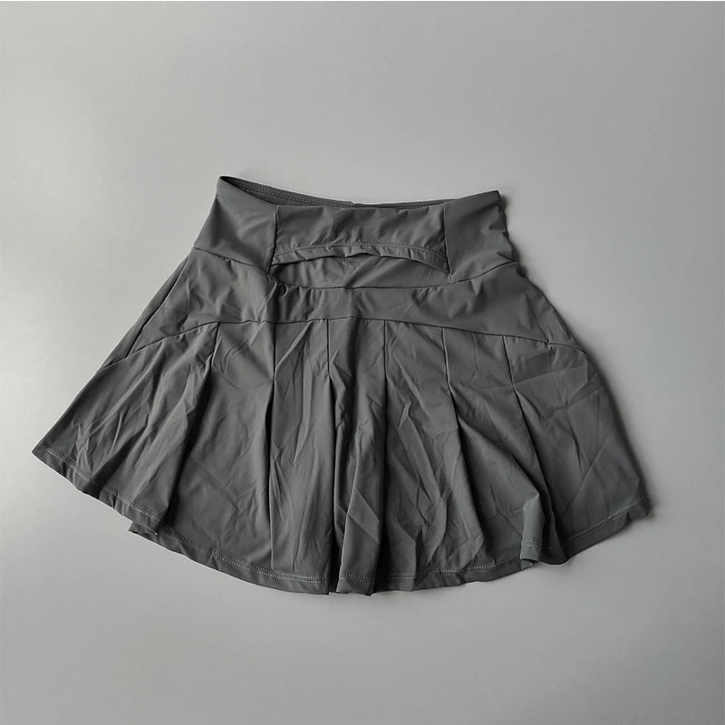 GlamServe™: High-Waist Sports Skirt 🎾💃🌸