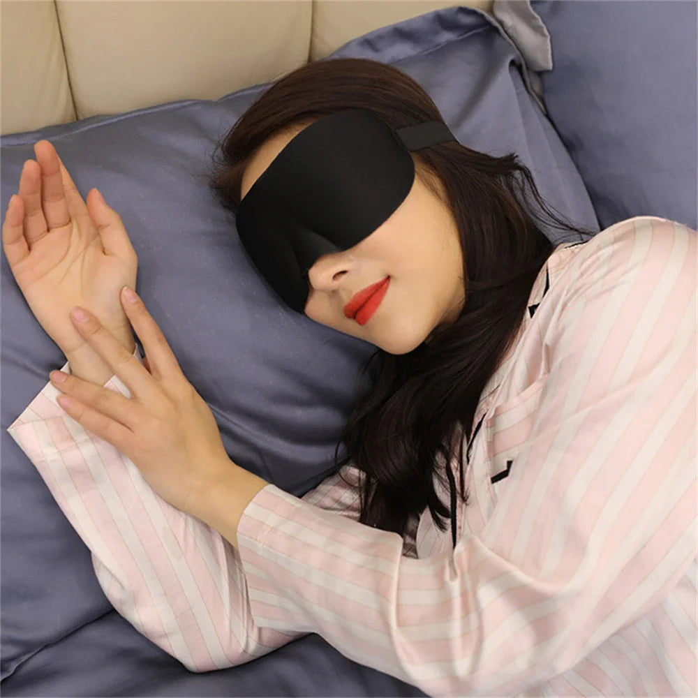 SilkDream™: 3D Contoured Sleep Mask 😴🌙💖