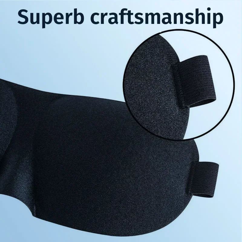 DreamLuxe™: 3D Contoured Sleep Mask 🌙💤✨