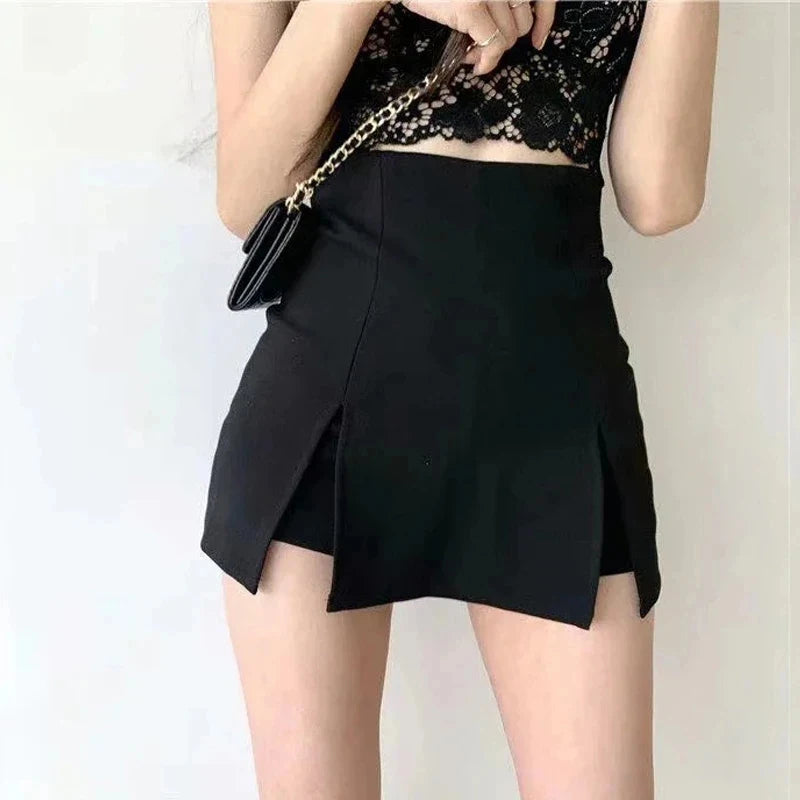 ChicSplit™: High-Waist Mini Skirt 💕👠✨