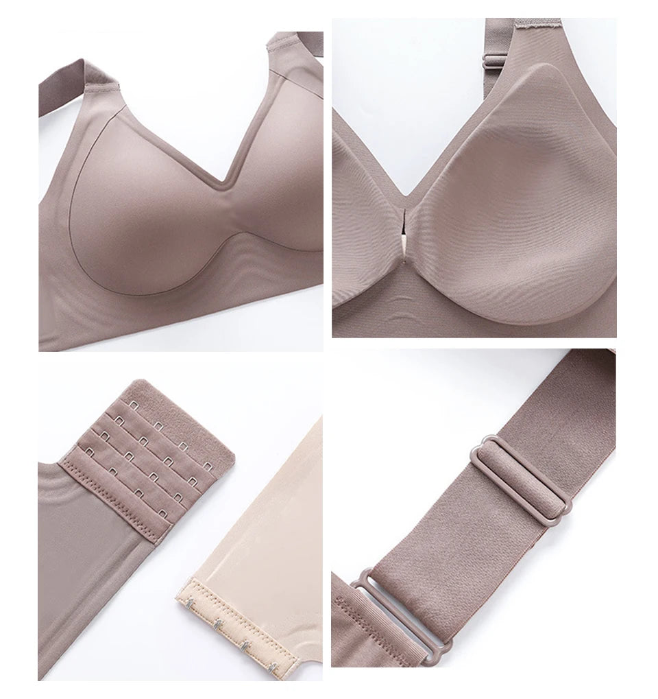 CurveMuse™: Seamless Push-Up Wireless Bralette 💖👙✨