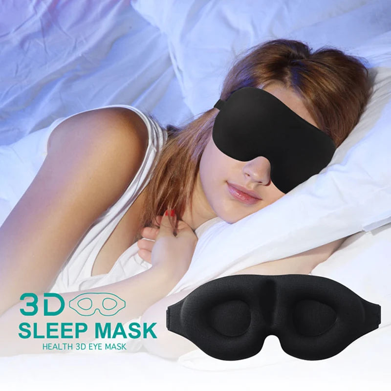 SilkDream™: 3D Contoured Sleep Mask 😴🌙💖