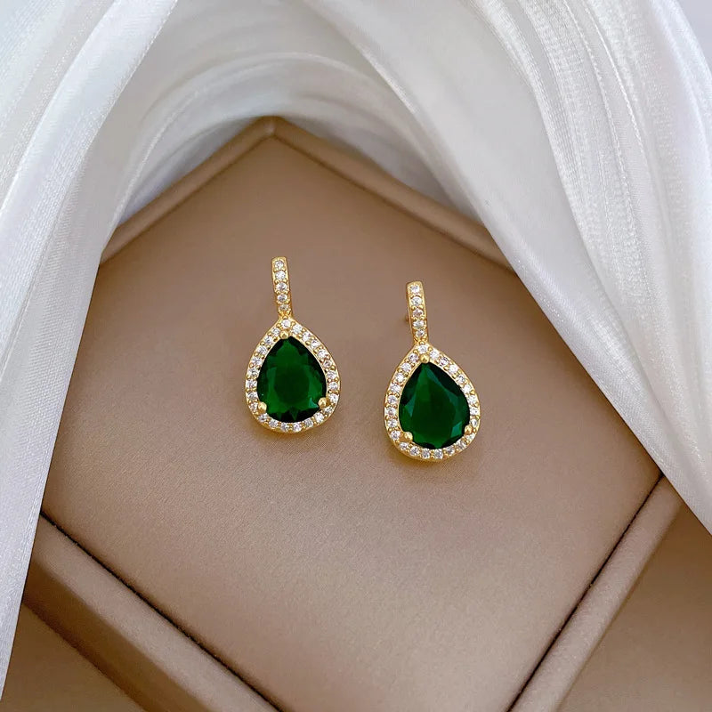 Emeraluxe™: Green Zircon Jewelry Set 💚💎✨