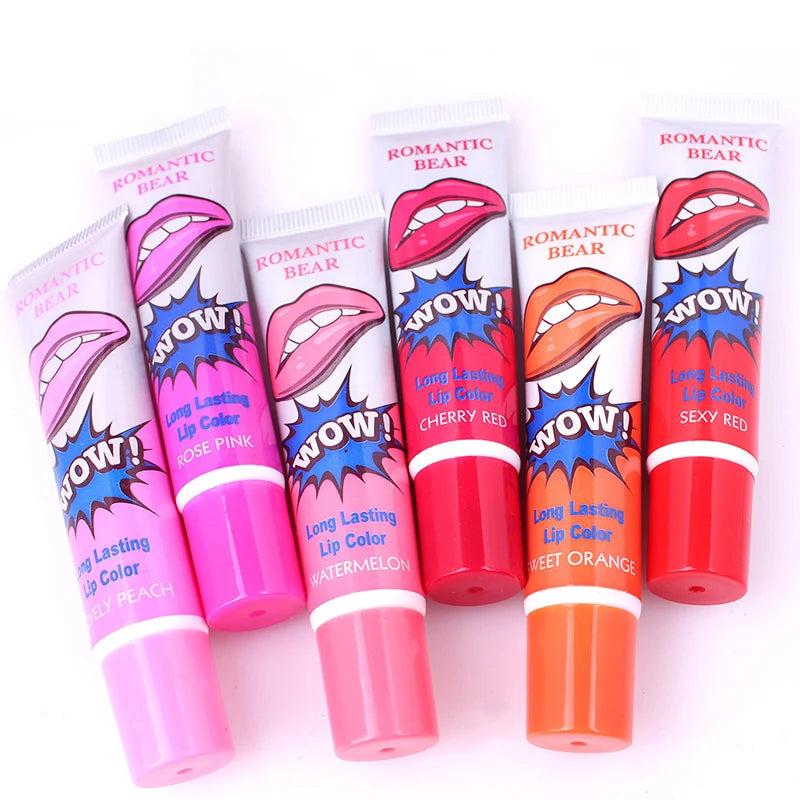 LushTint™: 6-Color Peel-Off Long-Lasting Lip Stain Set 💖💋✨