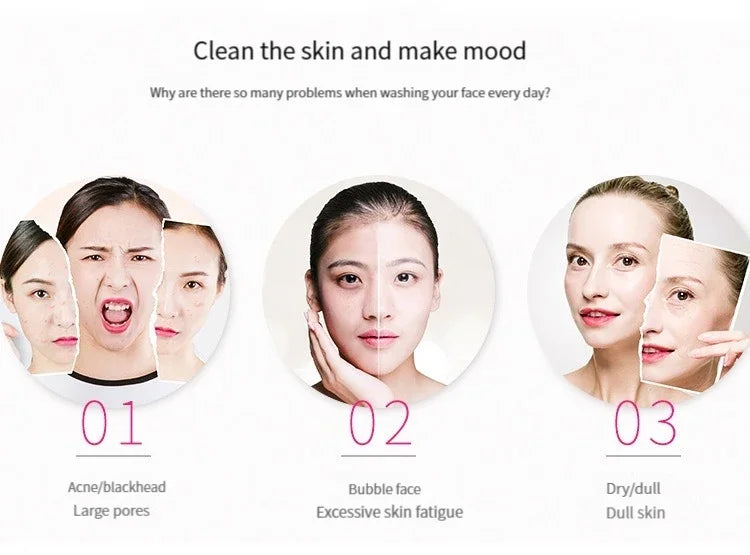 PurePetal™: Silicone Face & Bath Brush 🌸🫧✨