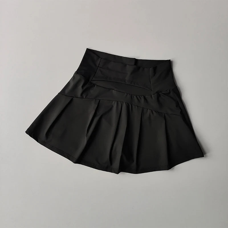 GlamServe™: High-Waist Sports Skirt 🎾💃🌸