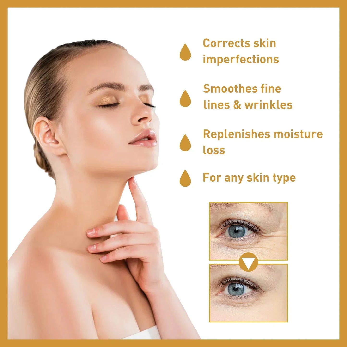 GoldenAge™: Collagen Anti-Aging Serum 🌾💧✨