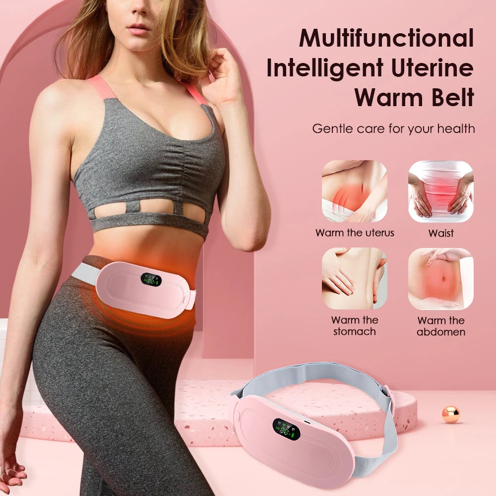 WarmLush™: Heated Menstrual Relief Belt 💖🌸🔥