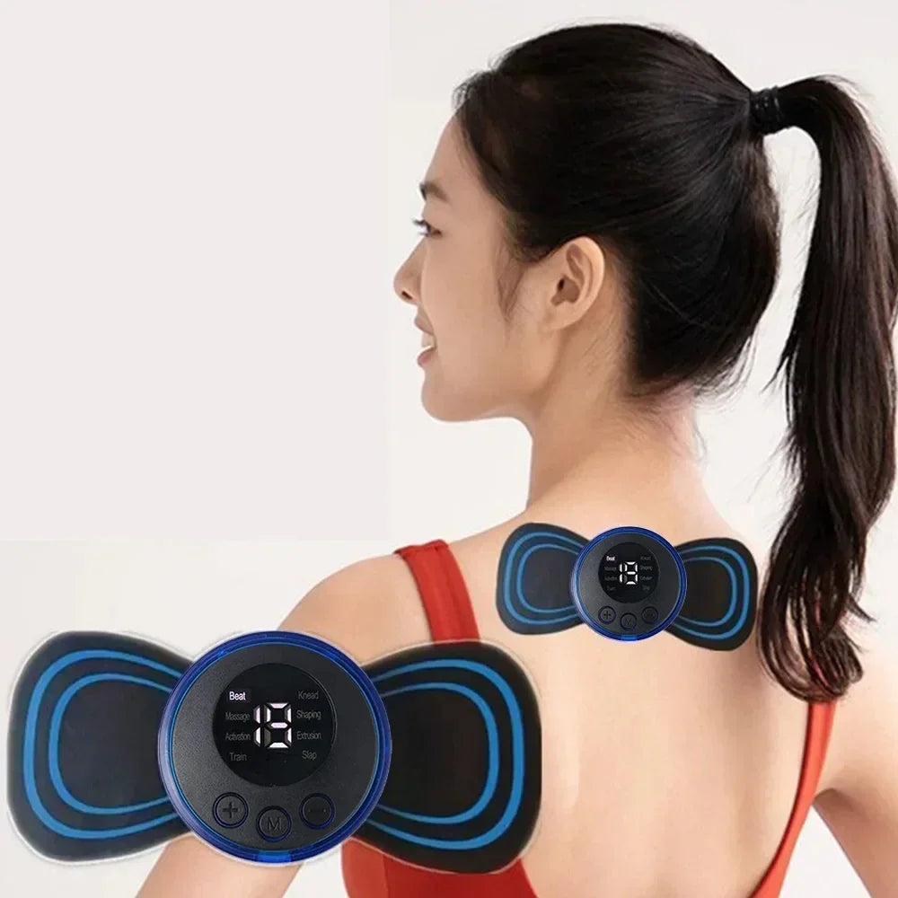 RelaxiPulse™: Mini Electronic Cervical Massager 💖💆‍♀️✨
