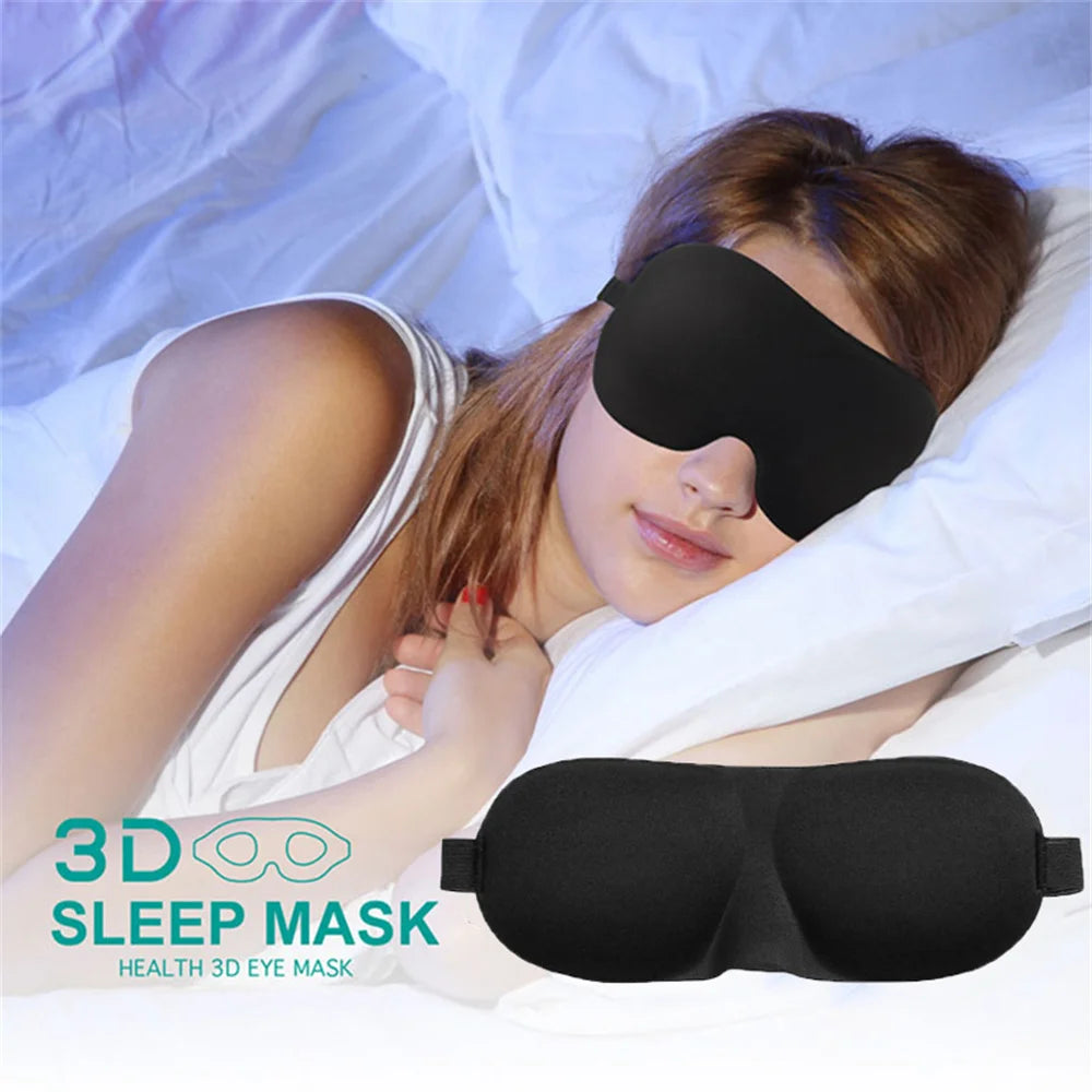 SilkDream™: 3D Contoured Sleep Mask 😴🌙💖