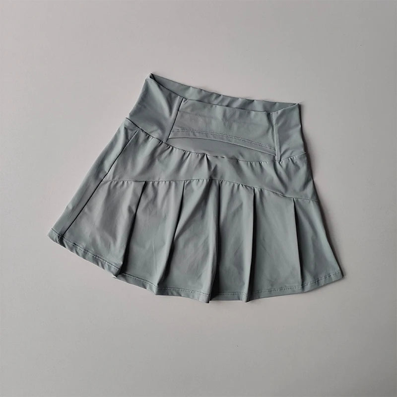 GlamServe™: High-Waist Sports Skirt 🎾💃🌸