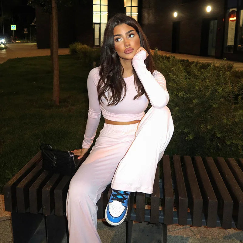 ViviChic™: High-Waist Pants Suit 💃🌷💖