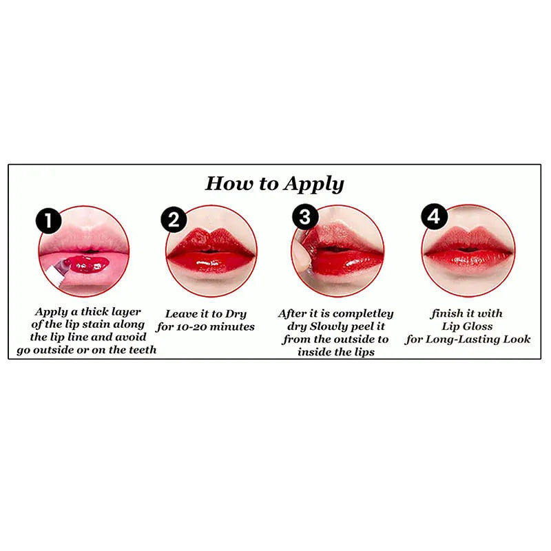 LushTint™: 6-Color Peel-Off Long-Lasting Lip Stain Set 💖💋✨