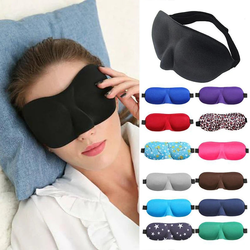 SilkDream™: 3D Contoured Sleep Mask 😴🌙💖