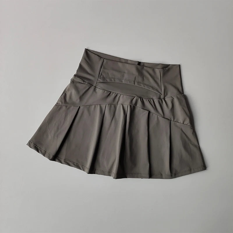 GlamServe™: High-Waist Sports Skirt 🎾💃🌸