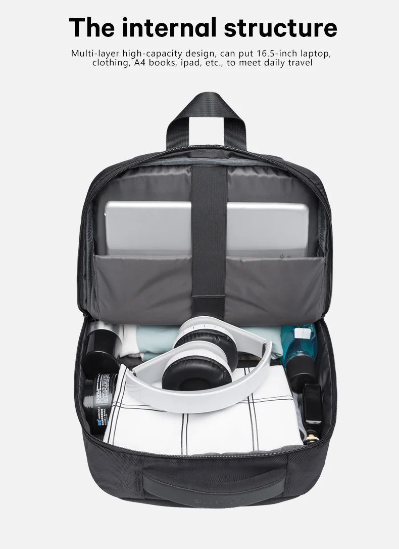 JetBorne™: Waterproof Travel Laptop Backpack 🎒💻✨