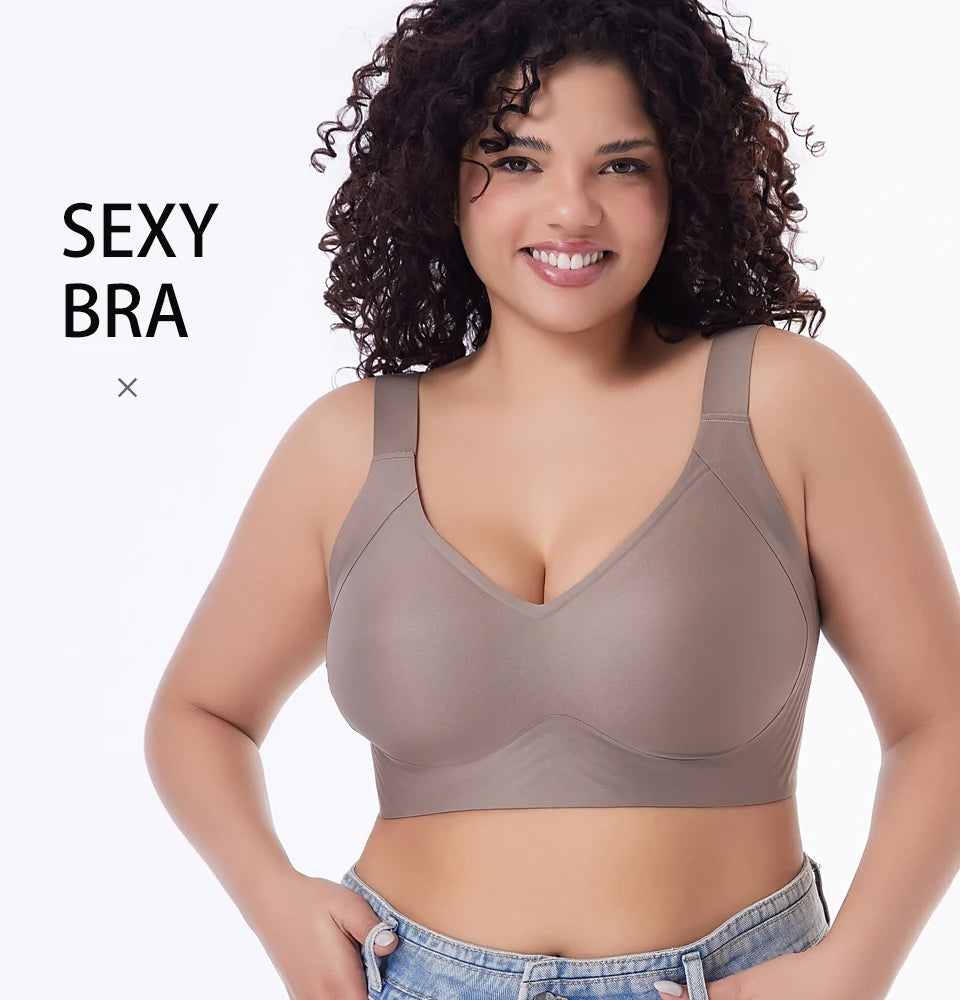 CurveMuse™: Seamless Push-Up Wireless Bralette 💖👙✨