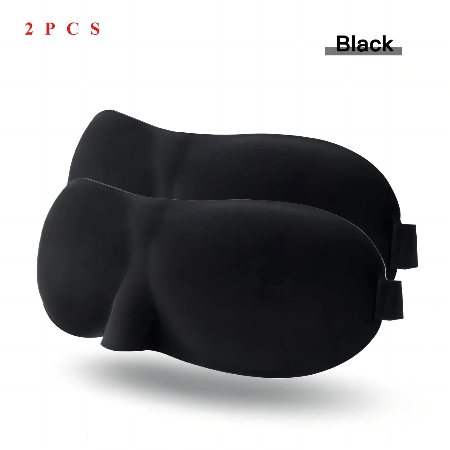 DreamLuxe™: 3D Contoured Sleep Mask 🌙💤✨