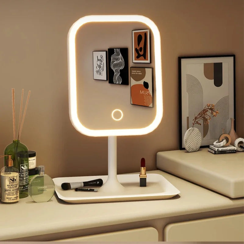 GlamGlow™: LED Dimmable Vanity Mirror 💄🌸✨