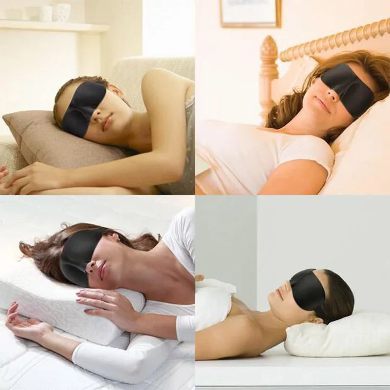 SilkDream™: 3D Contoured Sleep Mask 😴🌙💖