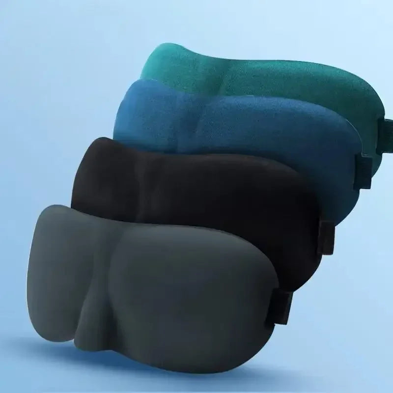 DreamLuxe™: 3D Contoured Sleep Mask 🌙💤✨