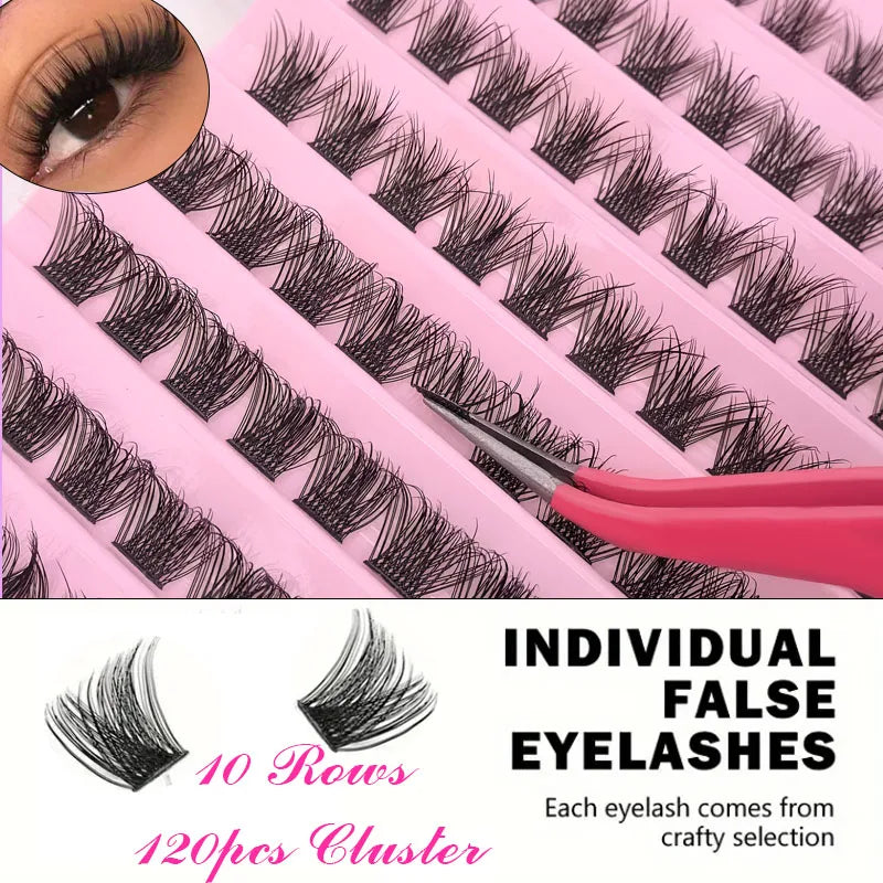 LashLure™: DIY Eyelash Extension Kit 💕🌸👁️