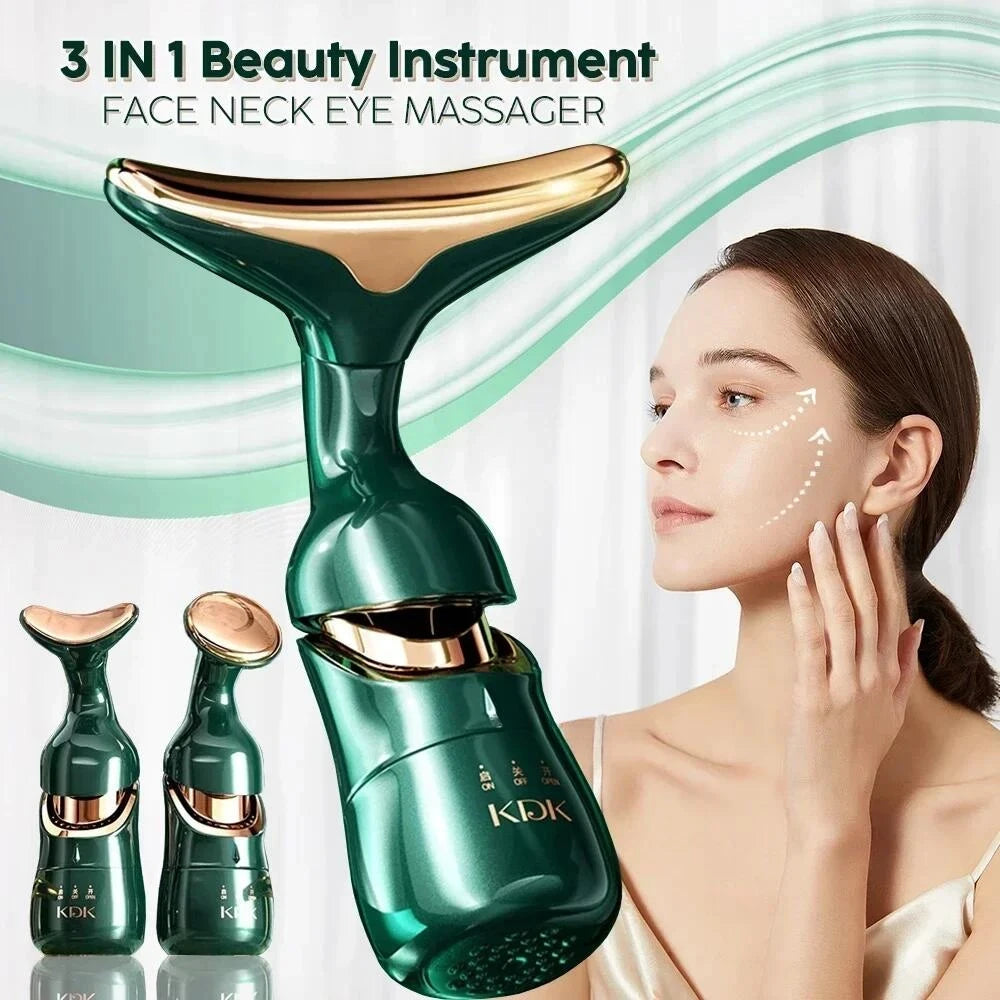LumiLift™: 3-in-1 Facial Lifting Massager 💆‍♀️🌸✨