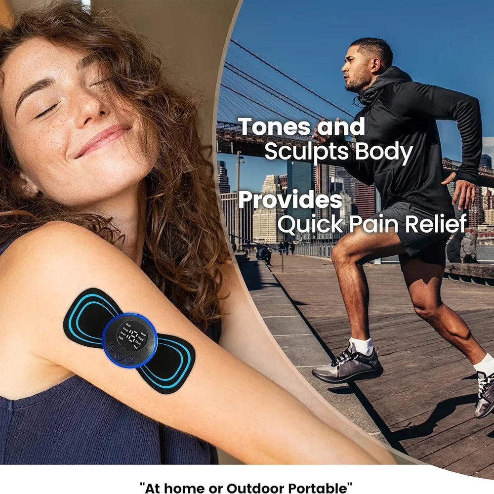 RelaxiPulse™: Mini Electronic Cervical Massager 💖💆‍♀️✨