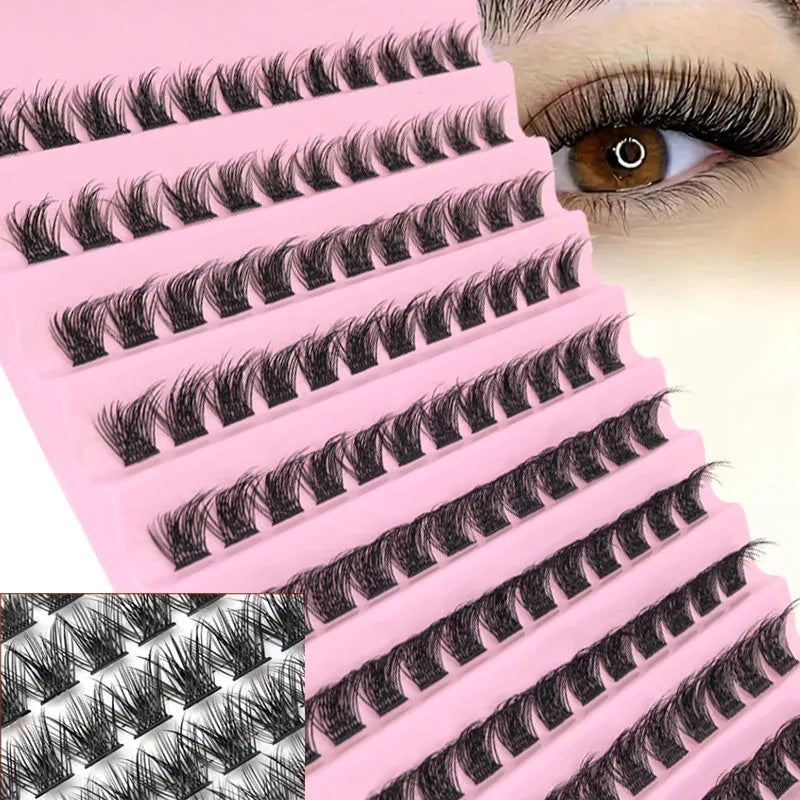 LashLure™: DIY Eyelash Extension Kit 💕🌸👁️
