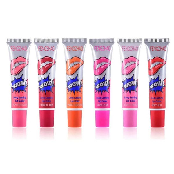 LushTint™: 6-Color Peel-Off Long-Lasting Lip Stain Set 💖💋✨