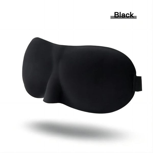 DreamLuxe™: 3D Contoured Sleep Mask 🌙💤✨